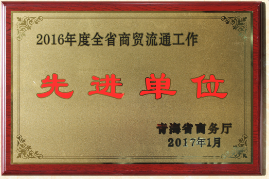 臨空開投公司榮獲2016年度全省商貿流通工作先進單位